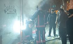 İş yerinde korkutan yangın