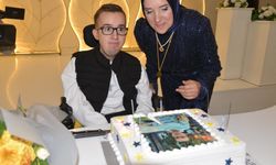 Kas hastası gence sevindiren sürpriz