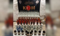 Eskişehir'de 128 şişe kaçak alkol ele geçirildi