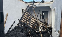 Yangında eşyalar kullanılamaz hale geldi