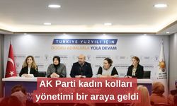 AK Parti kadın kolları yönetimi bir araya geldi