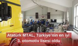 Atatürk MTAL, Türkiye’nin en iyi 3. otomotiv lisesi oldu