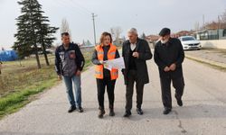 Büyükşehir Belediyesinden kırsal mahalle yollarına yatırım