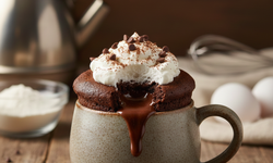 İnterneti kasıp kavuran: 2 dakikada fincan keki (fırınsız)