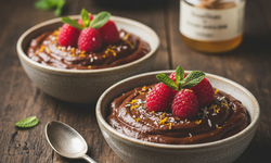 3 malzemeli pratik mousse (fit ve hızlı)