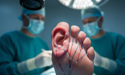 Tıbbi mucize: Kopan kulağını tam 5 ay boyunca ayağında taşıdı