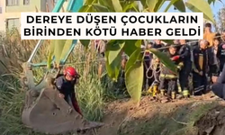 Dereye düşen çocukların birinden kötü haber geldi