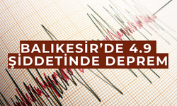 Balıkesir Sındırgı'da 4.9 büyüklüğünde deprem!