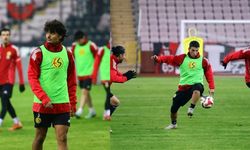 Eskişehirspor kritik Karşıyaka maçı için stadyumda hazırlık yapıyor