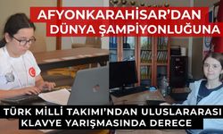 Türk Milli Takımı’ndan uluslararası klavye yarışmasında derece