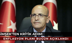 Şimşek: Enflasyonla Mücadelede Yeni Takvim Devrede