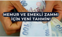 Memur ve emekli zammı için yeni tahmin!
