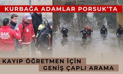 Kayıp öğretmen için 43 kişilik ekip sahada