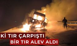 Korkutan Tır Kazası: Yangın Paniğe Yol Açtı