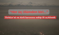 Uzmanlar uyardı, "Her 3 Ölümden 1'i..." Türkiye'nin en kirli havasına sahip ili