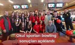 Okul sporları bowling sonuçları açıklandı
