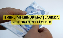 Emekli ve memur maaş zammında 5 aylık tablo netleşti! Yeni oranlar açıklandı