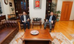 Rektör Adıgüzel’den RTÜK Başkanı Daniş’e hayırlı olsun ziyareti