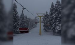 Uludağ'da kar var oteller kapalı
