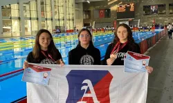 Okullar arası yüzmede Atayurt’tan çifte başarı