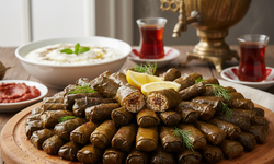 Tam ölçülü zeytinyağlı yaprak sarma tarifi: Ekşisi ve yağı tam kıvamında!