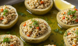 Günlerce tazeliğini koruyan ekşili kuru dolma