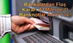 Cüzdanında Küçük Para Taşıyanlar Dikkat! Bankalar ATM'lerden Kaldırdı