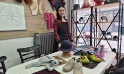 Eskişehir’de Natalya Yiğit ile ömürlük keçe sanatı