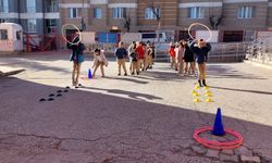 Çocuklar sporla büyüyor