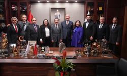 Hacı Bektaş Veli Anadolu Kültür Vakfı’ndan Başkan Ataç’a ziyaret