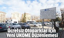 Ücretsiz otoparklar için yeni UKOME düzenlemesi