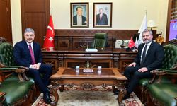 Rektör Adıgüzel’den Vali Yılmaz’a anlamlı hayırlı olsun ziyareti
