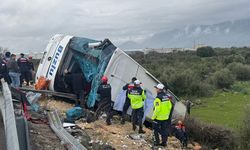 Antalya’da yolcu otobüsü devrildi: 8 ölü, 26 yaralı