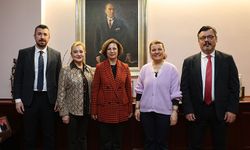 Başkan Hürriyet’ten Başkan Ünlüce’ye nezaket ziyareti