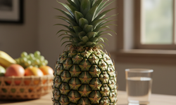 Ananası hiç böyle bilmezdiniz ortasındaki sert kısmı sakın atmayın!"