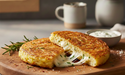 Kahvaltının yeni yıldızı patatesli çıtır katlar