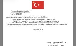 Resmî Gazete'de Yayımlandı: Adalet ve İçişleri Bakanlığı'nda Yeni Dönem!