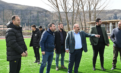 İnönü Belediye Başkanı Hamamcı, Yalovaspor maçı öncesi takımla buluştu