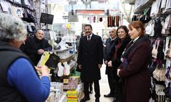 Eskişehir Büyükşehir Belediye Başkanı Ayşe Ünlüce Hamamyolu'nda