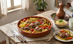 Bayram için hafif ve lezzetli sebzeli et yemeği tarifi