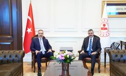 Hakan Fidan'dan Bakan Çiftçi'ye "Hayırlı Olsun" Ziyareti