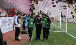 Bornova maçında korkutan an