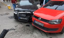 ESKİŞEHİR'DE KORKUTAN KAZA ANBEAN KASK KEMERASINDA