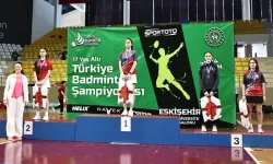Eskişehir’de badminton şöleni sona erdi