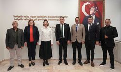 Yankı Bağcıoğlu'ndan Başkan Ayşe Ünlüce'ye makamında ziyaret