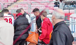 Eskişehirspor maçında tribünde panik yaşandı