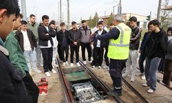 ESTÜ öğrencileri ESTRAM Tesislerinde teknik inceleme yaptı