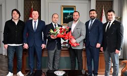 Eskişehirspor Yönetiminden Emniyet Müdürlüğü’ne Ziyaret