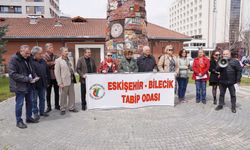 Pandemi döneminde yitirilen sağlık çalışanları Eskişehir'de anıldı