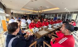 Başkan Hatipoğlu'ndan karşılaşma öncesi motivasyon buluşması